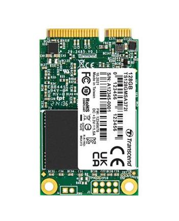 TRANSCEND MSA372I 128GB Industrial SSD disk mSATA, SATA III (MLC), 550MB/s R, 45