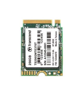 TRANSCEND MTE370T 256GB SSD disk M.2 2230, PCIe Gen3 x4 NVMe 1.3 (3D TLC), 2000M