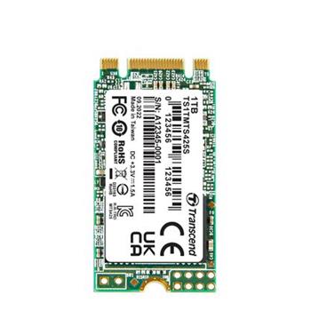 TRANSCEND MTS425S 1TB SSD disk M.2 2242, SATA III 6Gb/s (3D TLC), 550MB/s R, 500