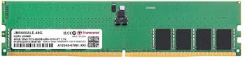 Transcend paměť 16GB DDR5 4800 U-DIMM (JetRam) 1Rx8 2Gx8 CL40 1.1V