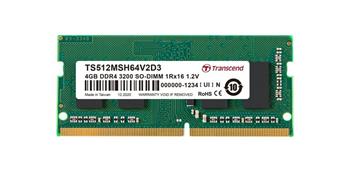 Transcend paměť 4GB SODIMM DDR4 3200 1Rx16 512Mx16