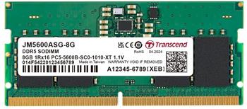 Transcend paměť 16GB DDR5 4800 U-DIMM (JetRam) 1Rx8 2Gx8 CL40 1.1V