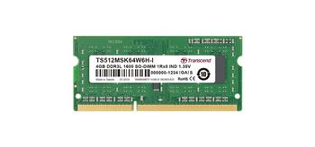 Transcend průmyslová paměť SODIMM DDR3 4GB 1600MHz