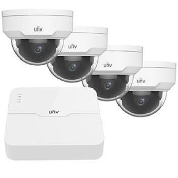 UNV IP WiFi KIT, 1x NVR NVR301-04LB-P4 + 4x IP kamera IPC322SR3-VSF28W-D