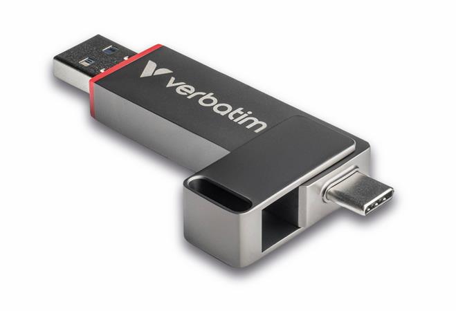 VERBATIM Dual QuickStick USB-C & USB-A USB 3.2 Gen 1, 512GB