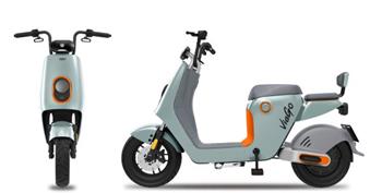 ViaGo Tokio bílo-zelený, 500W, 25Km/h, 60Km dojezd, bez baterie 48V/24Ah, bez nutnosti SPZ a ŘP