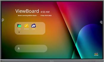 Viewsonic IFP9850-4 Interaktivní displej 98" 4K UHD/450n/8ms/3xHDMI/RS232/OPSWifislot/8xUSB/2xLAN/Repro/VESA/Android 9