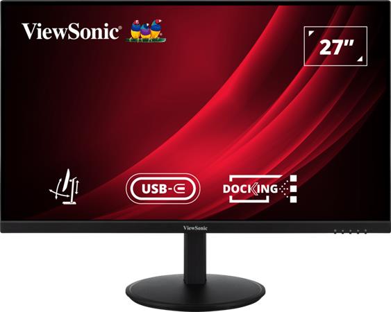 Viewsonic VG2709U-2K 27" IPS/2560x1440@100Hz/4ms/350cd/HDMI/DP/USB/USB-C/RJ45/Repro/Pivot/HAS/VESA