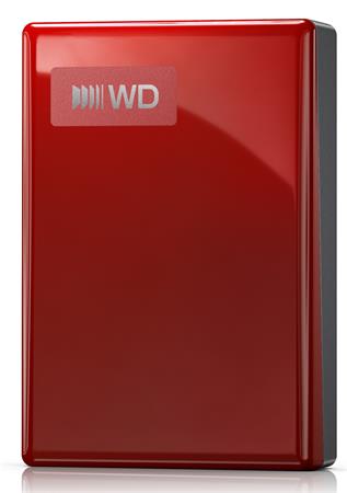 WD My Passport 4TB Ext. 2.5" USB-C červený
