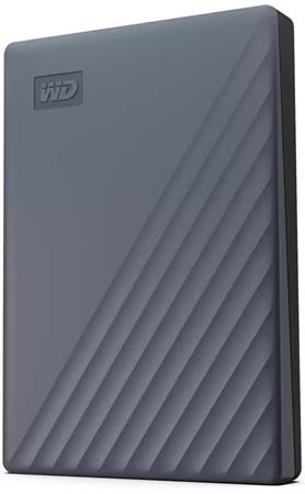 WD My Passport Portable 5TB Ext. USB3.2/USB-C Silicon Grey
