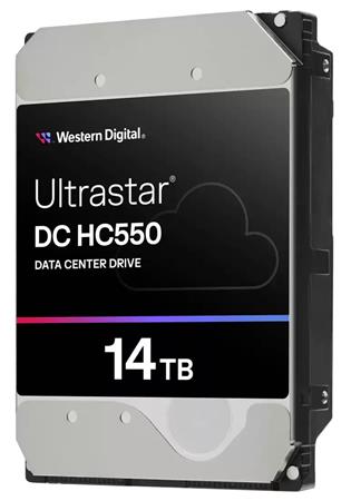 WD Ultrastar HDD 14TB DC HC550 3.5in 26.1MM 512 7200RPM SATA ULTRA 512E SE NP3