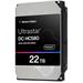 WD Ultrastar HDD 22TB DC HC580 3.5in 26.1 512 7200RPM SATA ULTRA 512E SE NP3