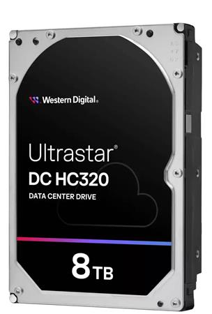 WD Ultrastar HDD 8TB DC HA340 3.5in 26.1MM 256MB 7200RPM SAS ULTRA 512E TCG P3 DC HC320