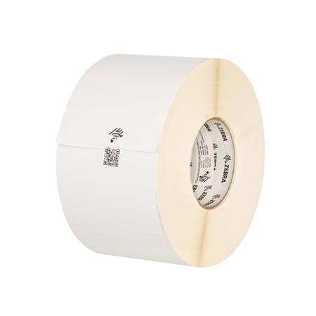 Zebra Label, Paper, 101.6x76.2mm; Thermal Transfer, 8000T ALL-TEMP, Coated, Permanent Adhesive, 76.2mm Core