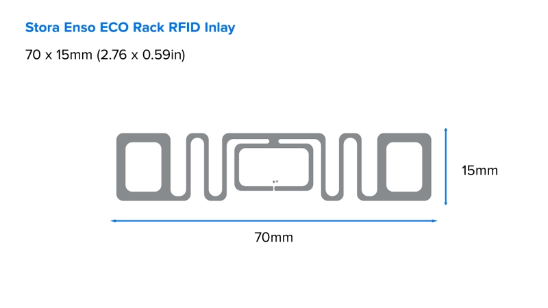 Zebra Label, Paper, 76x25mm; Direct Thermal, Z-SELECT 2000D, Coated, Permanent Adhesive, 76mm Core, RFID, 1015/Roll, 2/Box