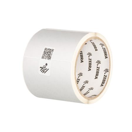 Zebra Label, Polyester, 50.8x25.4mm; Thermal Transfer, 8000T VOID MATTE, Permanent Adhesive, 76.2mm Core