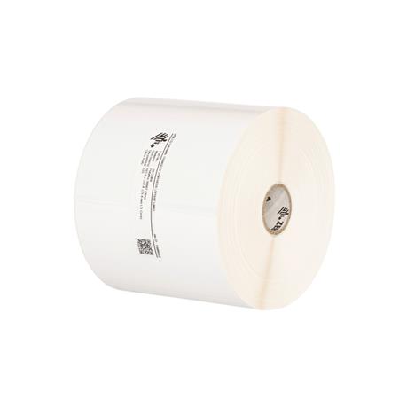 Zebra Label, Polyethylene, 102x152mm; Thermal Transfer, POLYE 3100T GLOSS, Permanent Adhesive, 76mm Core